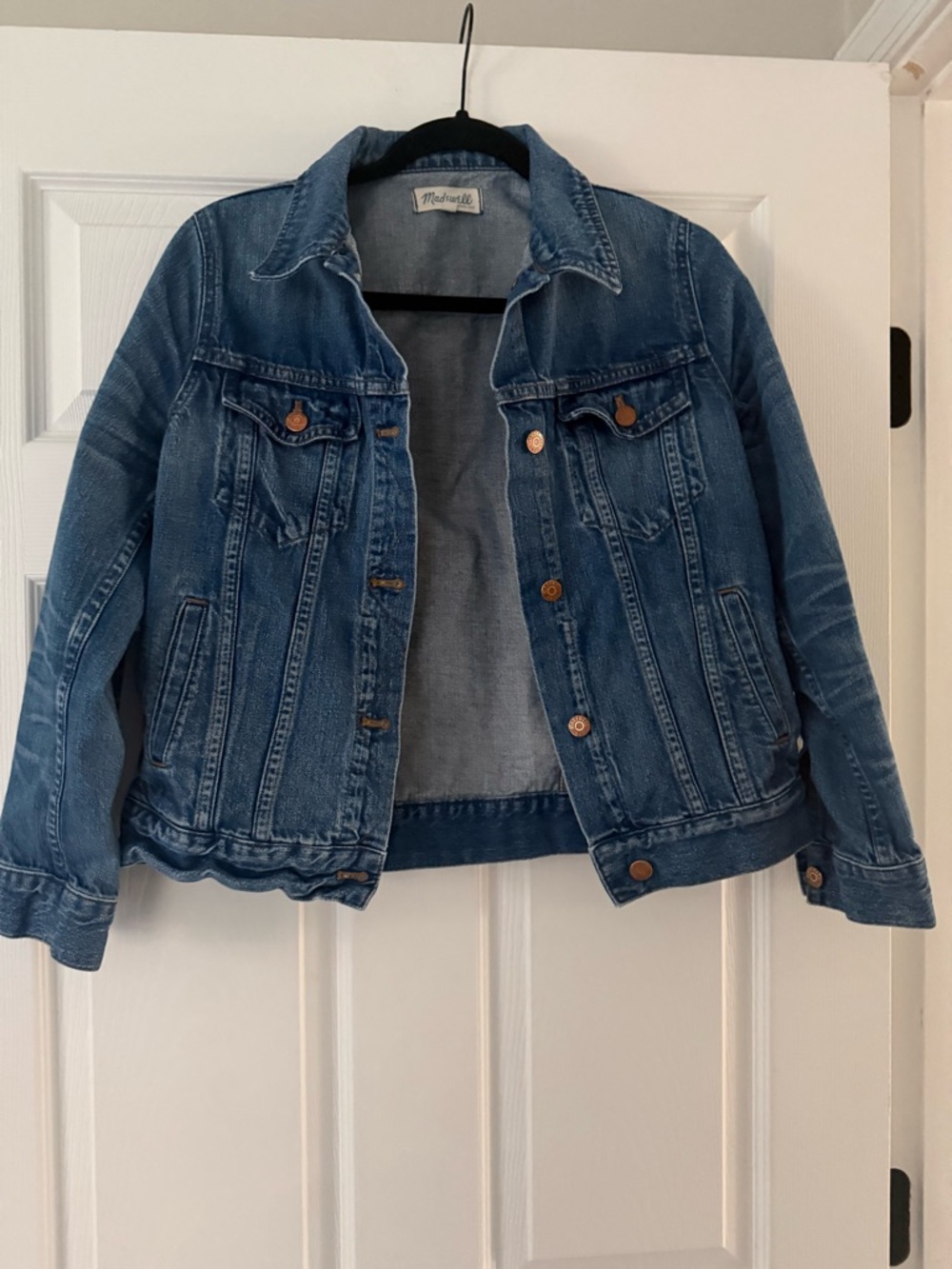 Madewell Blue Denim Jean Jacket